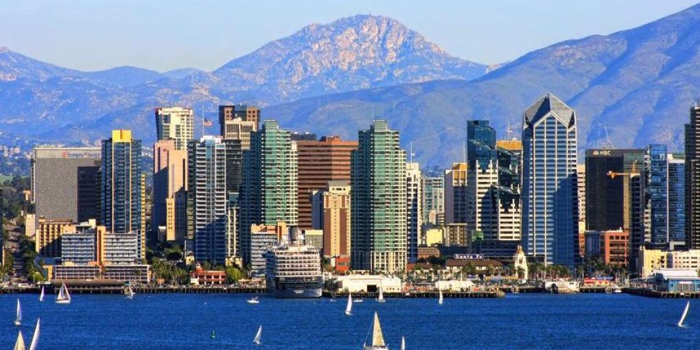 San Diego California skyline