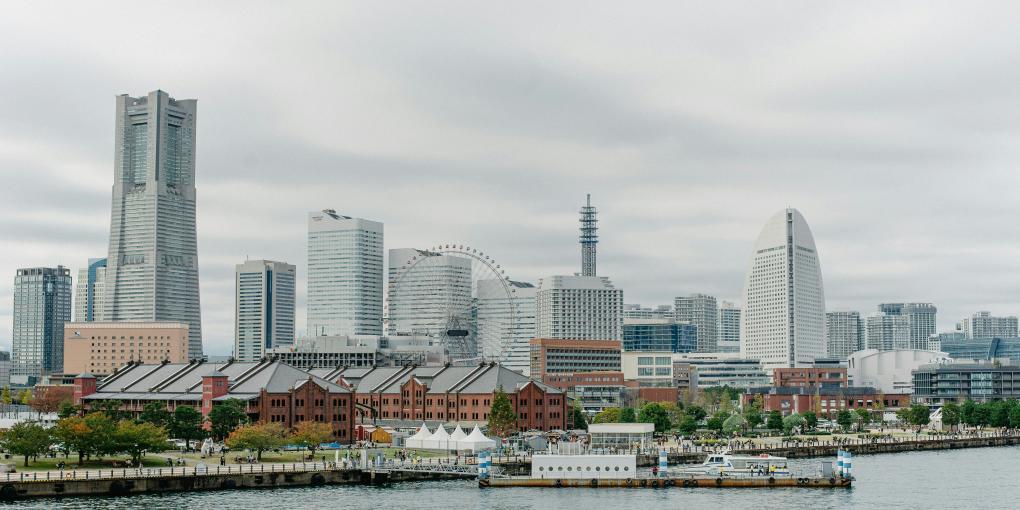 Yokohama Japan skyline